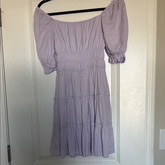Tiered Lavender Dress - Picture 6 of 6